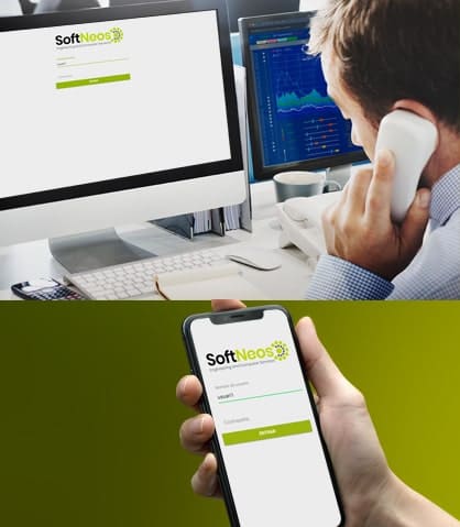 Fitxada a través d'ordinador i app mòbil